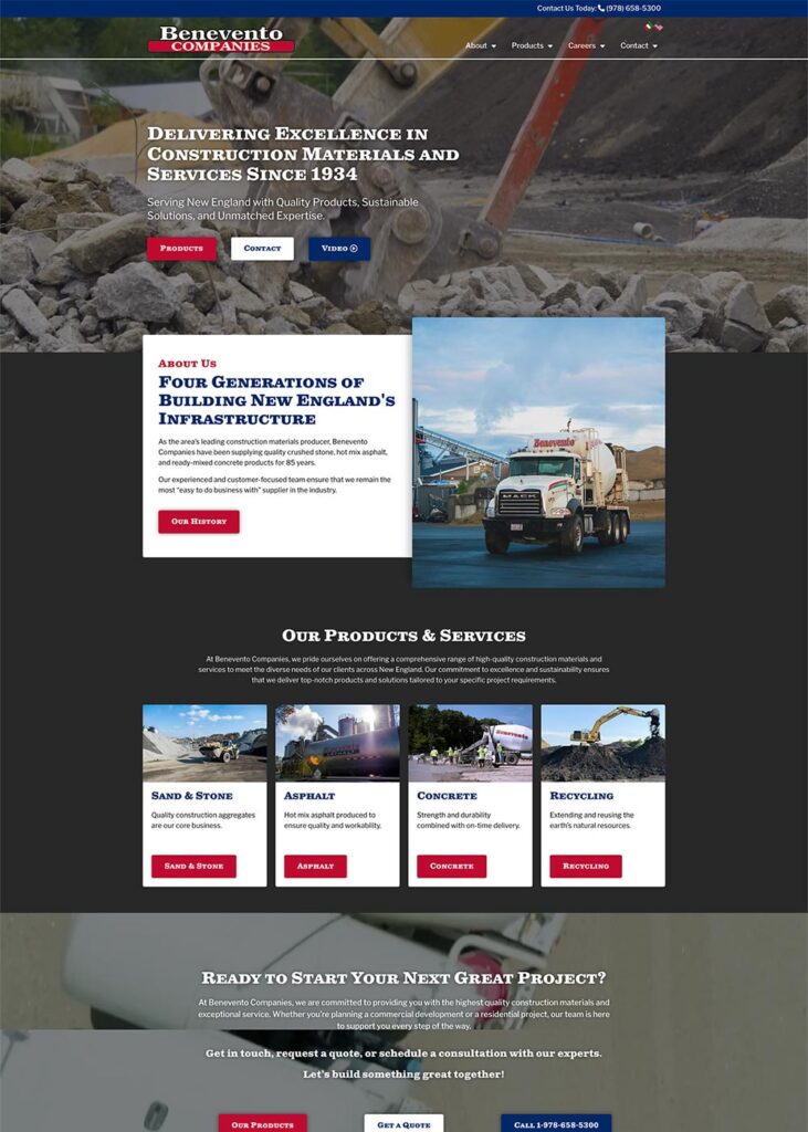 benevento masthead technology website